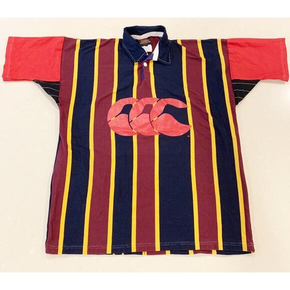 Canterbury Other - Vintage Canterbury New Zealand Striped Rugby Shirt Medium